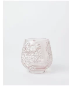 Heritage Anson Small Candle Holder 9.5cm in Pink