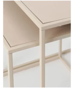 Vue Aere Metal Set of 2 Side Tables in Metailc -Home Decor Shop 865788310 5 720x928