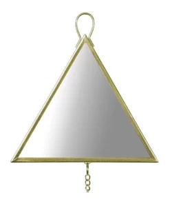 Milkshake Moon Mirror Hanging Plaque in Gold/Clear -Home Decor Shop 865789750 3 720x928