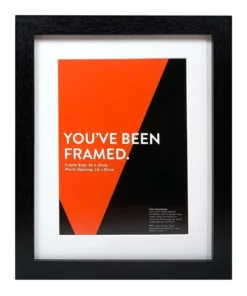 Vue Black Photo Frame 20x25/15x20cm