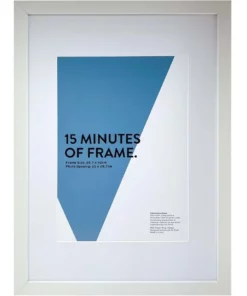 Vue White Photo Frame A3/A4