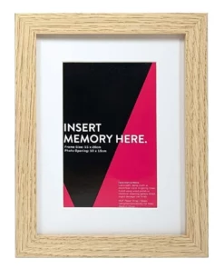 Vue Natural Photo Frame 15x20/10x15cm