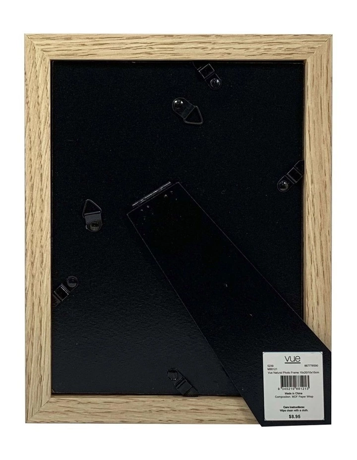 Vue Natural Photo Frame 15x20/10x15cm 2 Vue Natural Photo Frame 15x20/10x15cm - Image 2
