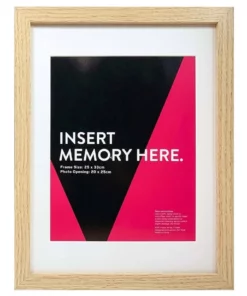 Vue Natural Photo Frame 25x33/20x25cm