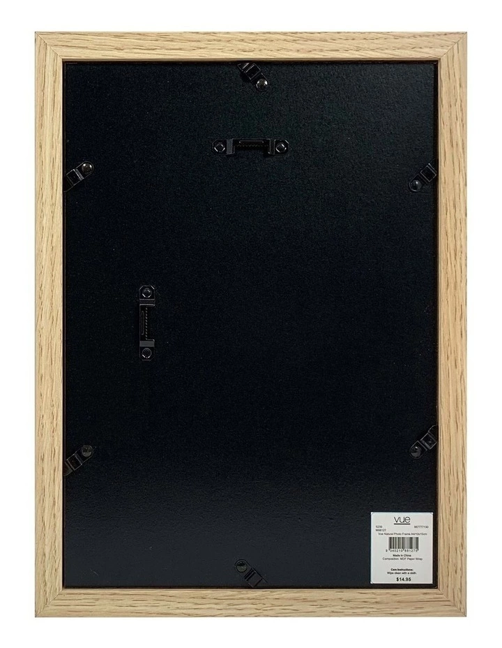 Vue Natural Photo Frame A4/Dbl 10x15cm 2 Vue Natural Photo Frame A4/Dbl 10x15cm - Image 2