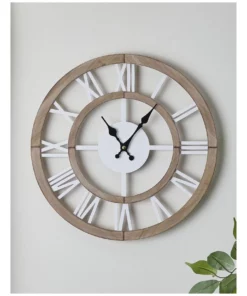 Australian House & Garden Noosa Wooden Roman Numerals Clock 40cm in Natural 9 Australian House & Garden Noosa Wooden Roman Numerals Clock 40cm in Natural -Home Decor Shop 868354930 5 720x928