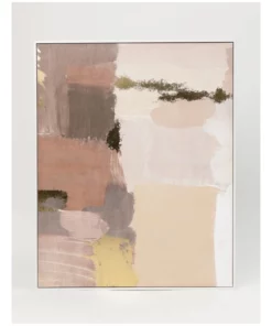 Vue Sentiment Foil Wall Art 102.6x85.1x6.3cm in White Frame