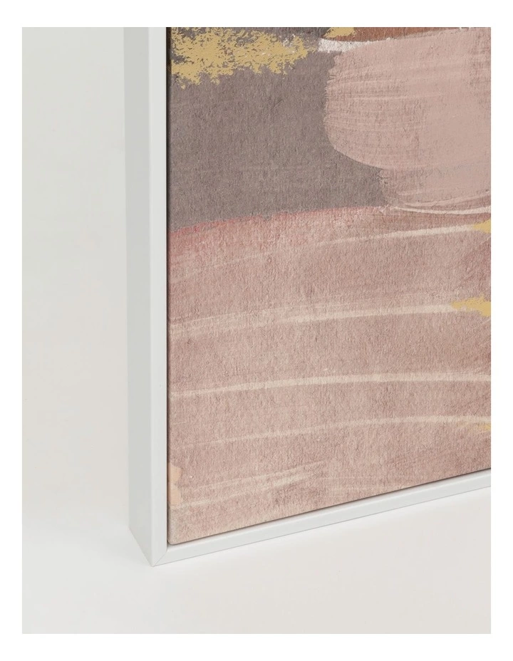 Vue Sentiment Foil Wall Art 102.6x85.1x6.3cm in White Frame 3 Vue Sentiment Foil Wall Art 102.6x85.1x6.3cm in White Frame - Image 3