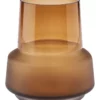 Linen House Draper Vase 18cm In Amber