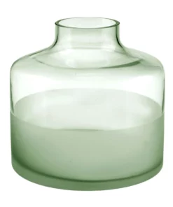 Linen House Daphne Vase 16cm In Green