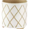 Linen House Estrada Planter Pot 12cm In White