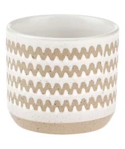Linen House Dawn Planter Pot 11cm In White