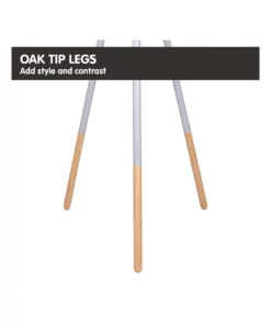 Sarantino Nordic Minimalist Accent Light Tripod Floor Lamp Grey -Home Decor Shop 869502070 4 720x928