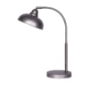 Sarantino Industrial Chic Adjustable Angle Desk Lamp Dark Grey