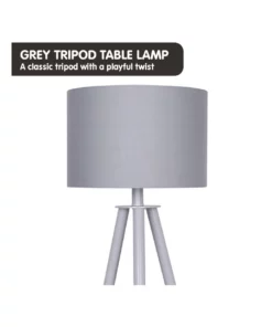 Sarantino Nordic Minimalist Tripod Desk Lamp Metal and Wood 9 Sarantino Nordic Minimalist Tripod Desk Lamp Metal and Wood -Home Decor Shop 869502250 3 720x928