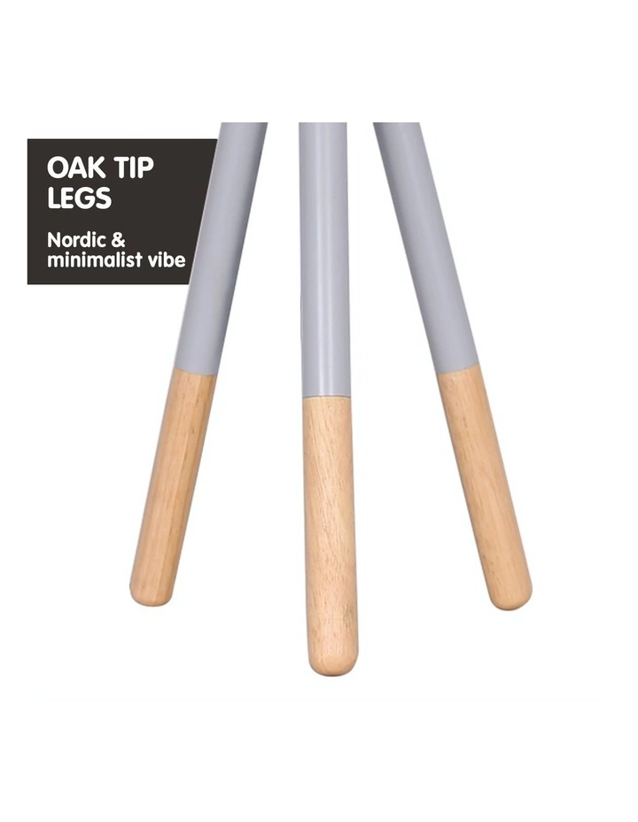 Sarantino Nordic Minimalist Tripod Desk Lamp Metal and Wood 4 Sarantino Nordic Minimalist Tripod Desk Lamp Metal and Wood - Image 4