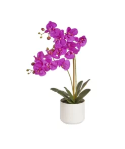 Cooper & Co Artificial Orchid 61cm Purple