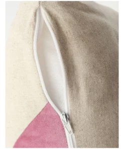 Vue Splice Velvet Breakfast Cushion in Pink Clay -Home Decor Shop 870429070 4 720x928