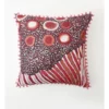 Warlukurlangu Artists x Vue Cushion Mina Mina Jukurrpa (Mina Mina Dreaming) by Helen Nungarrayi Reed