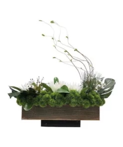 Vicky Yao Exclusive Design Table Artificial Green Floral Arrangement
