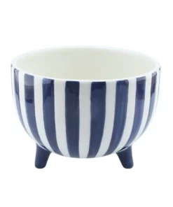 Madras Link Fraser Hand Painted Planter 18x13cm Blue