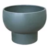Madras Link Pedestal Planter 22cmx18cm Matte Green
