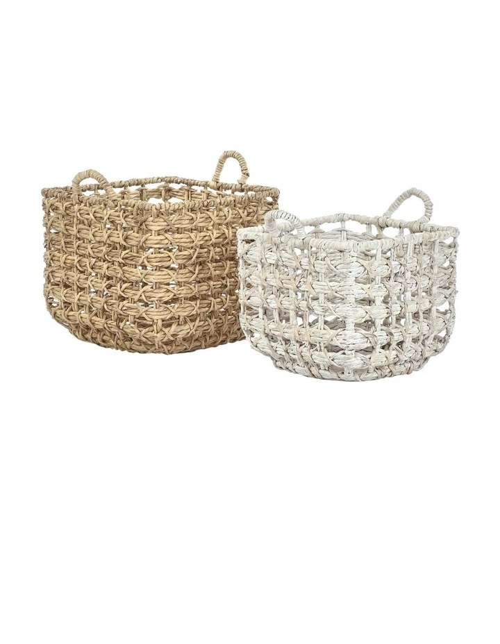 Cooper & Co Hamilton Baskets Set Of 2 Natural 1 Cooper & Co Hamilton Baskets Set Of 2 Natural