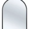 Cooper & Co Arc Iron Indoor Outdoor Mirror Black