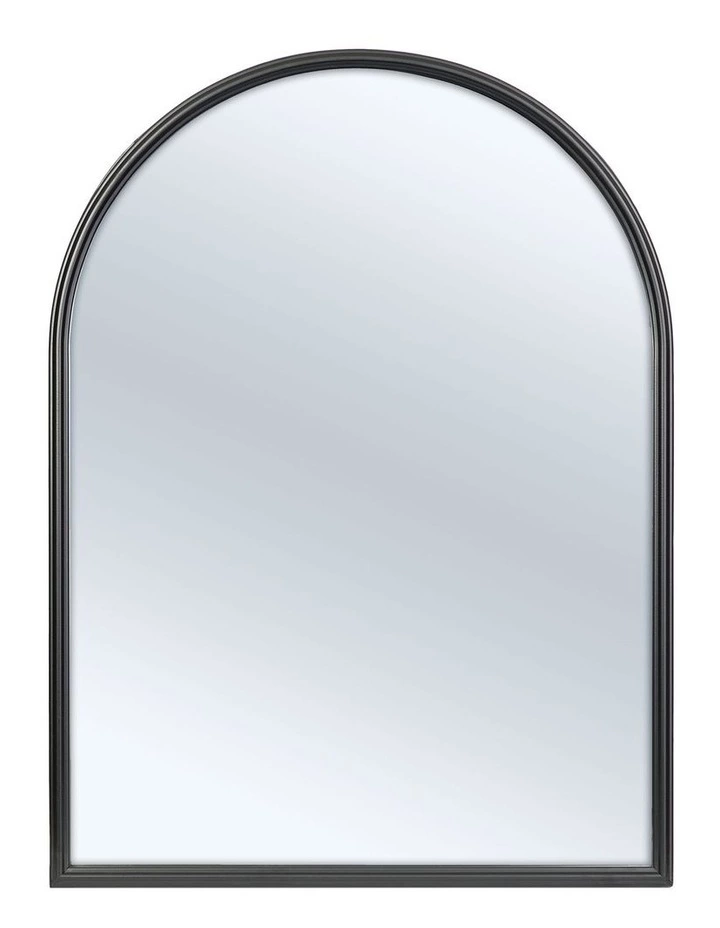Cooper & Co Arc Iron Indoor Outdoor Mirror Black 1 Cooper & Co Arc Iron Indoor Outdoor Mirror Black