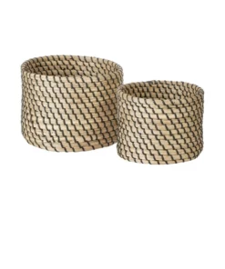 Cooper & Co Porter Seagrass Planter Pot Holder Set of 2