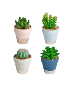 Cooper & Co Ritz Artificial Gardens Pots Set Of 4
