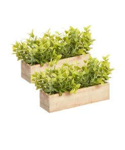 Cooper & Co Artificial Greenery Centerpiece 20cm Set Of 2