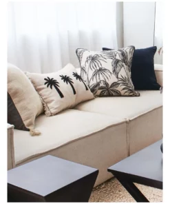 Madras Link Bermuda Palm Linen Cushion 40x60cm -Home Decor Shop 883786600 2 720x928