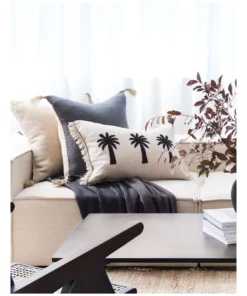 Madras Link Bermuda Palm Linen Cushion 40x60cm -Home Decor Shop 883786600 3 720x928