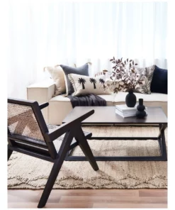 Madras Link Bermuda Palm Linen Cushion 40x60cm