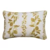 Madras Link Amari Linen Cushion Amber/Off White