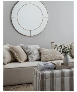 Madras Link Fringe Cushion 55cm Oatmeal -Home Decor Shop 883787680 3 720x928