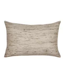 Madras Link Devi Neutral Raw Silk Cushion