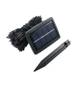 Milano Décor Solar Powered Outdoor Fairy Lights 200 Lights Multicoloured 10003389