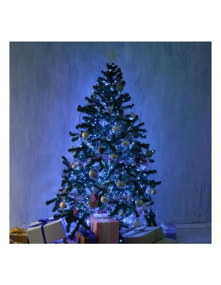 Milano Décor Solar Powered Outdoor Fairy Lights White 200 Lights 10003388 3 Milano Décor Solar Powered Outdoor Fairy Lights White 200 Lights 10003388 - Image 3