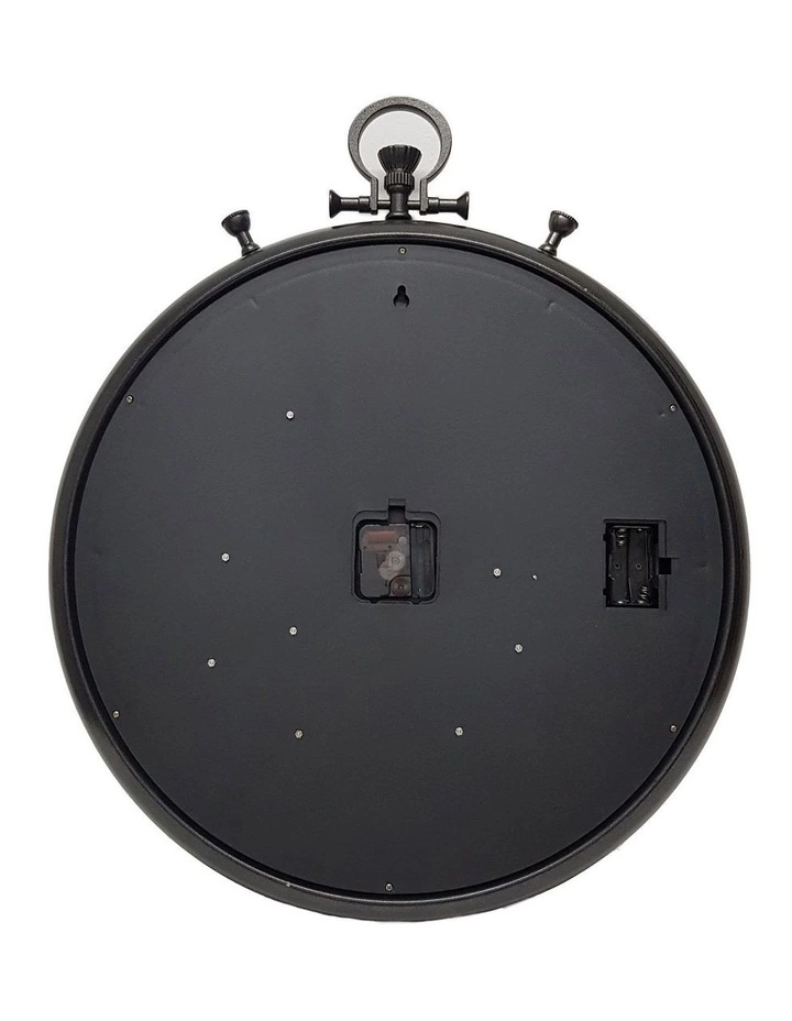 La Florentina Ulysse French Stopwatch Moving Cogs Wall Clock Gold 2 La Florentina Ulysse French Stopwatch Moving Cogs Wall Clock Gold - Image 2