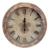 La Florentina Basset Moving Cogs Wall Clock 80cm Copper