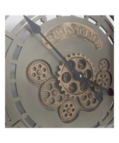 La Florentina Temps Round Modern Clock 60cm Grey -Home Decor Shop 893459080 3 720x928