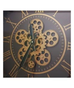 La Florentina Hermes Round Wall Clock Rose Gold -Home Decor Shop 893461060 4 720x928