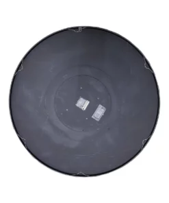 La Florentina La Marque Round Modern Moving Cogs Clock 80cm Grey And Metal Green -Home Decor Shop 893461510 3 720x928