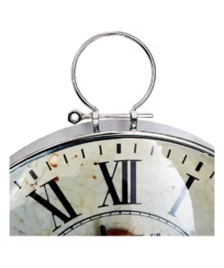 La Florentina Boston Moving Cogs Wall Clock 53cm Silver -Home Decor Shop 893461780 4 720x928