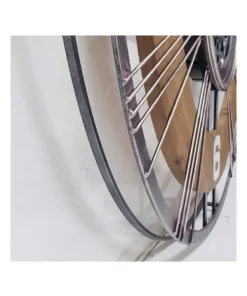 La Florentina Geo Roman Round Country Moving Cogs Wall Clock Rustic -Home Decor Shop 893462680 5 720x928