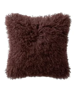 Sheridan Bligh Square Cushion In Bitter Chocolate - 45cm x 45cm