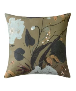 Sheridan Sevanti Square Cushion In Seaweed - 45cm x 45cm