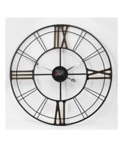 Toki Arthur 60cm Silent Wall Clock Black -Home Decor Shop 899406640 3 720x928